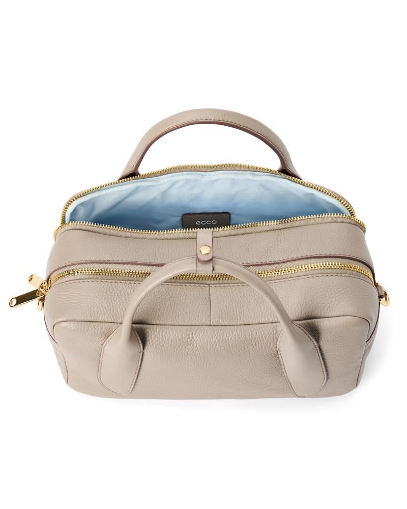 Beige ECCO Bowling Bag M