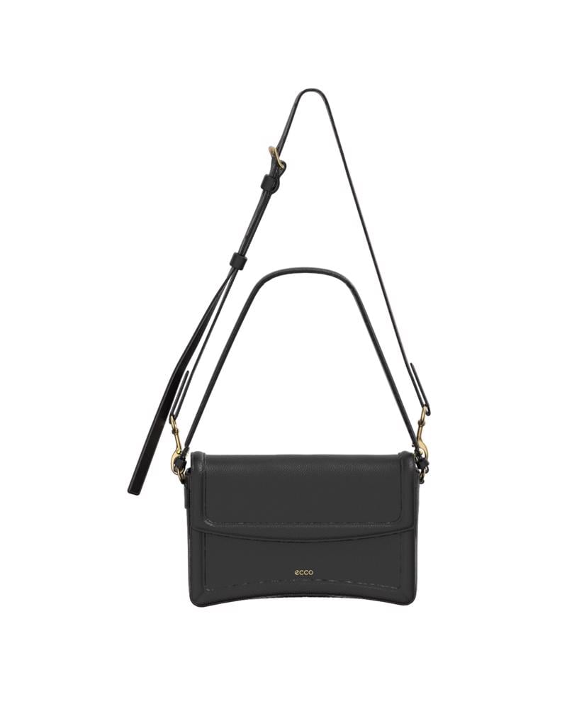 BLACK ECCO Pinch Bag