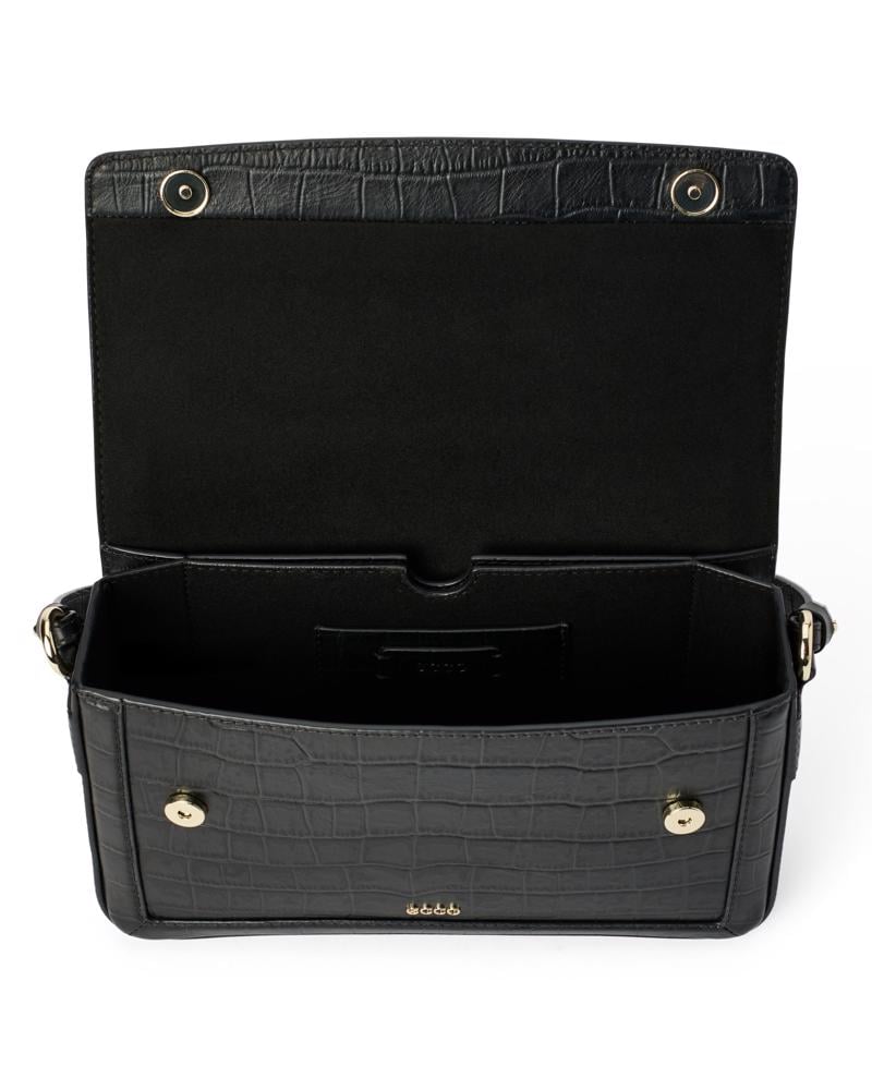 BLACK ECCO Pinch Bag