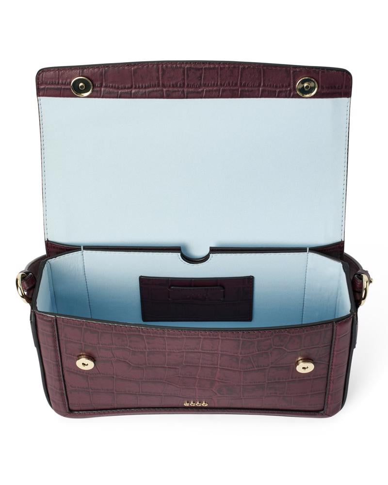 Purple ECCO Pinch Bag
