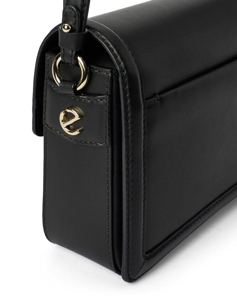 BLACK ECCO Pinch Bag