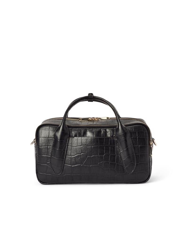 BLACK ECCO Bowling Bag M