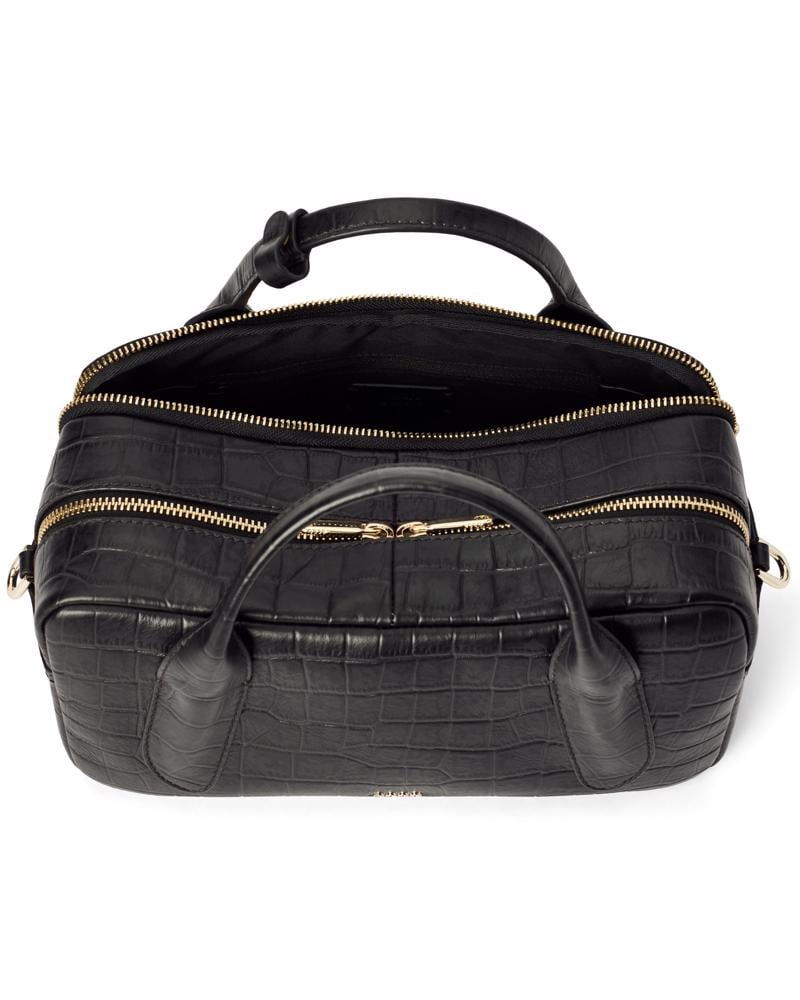 BLACK ECCO Bowling Bag M