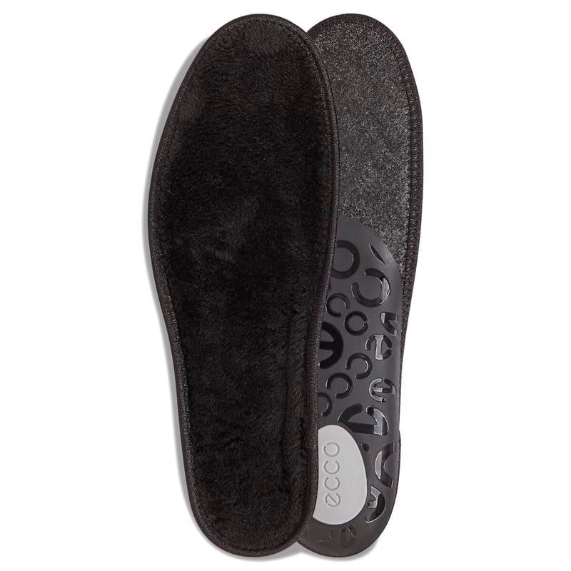 BLACK Artificial Inlay Soles BLACK