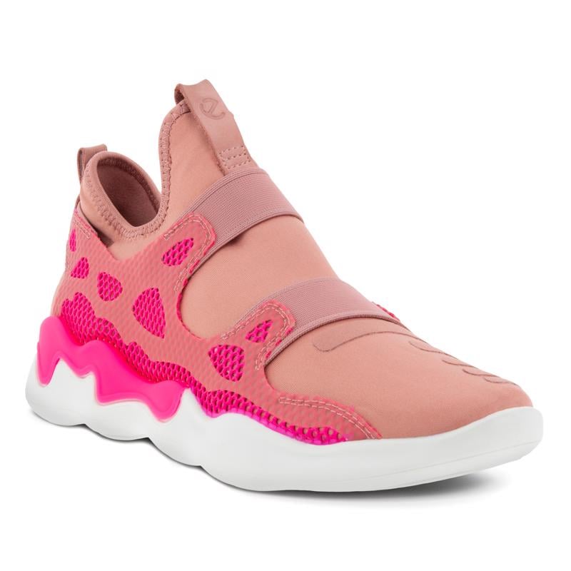 Pink ECCO ELO W Slip-On TEX