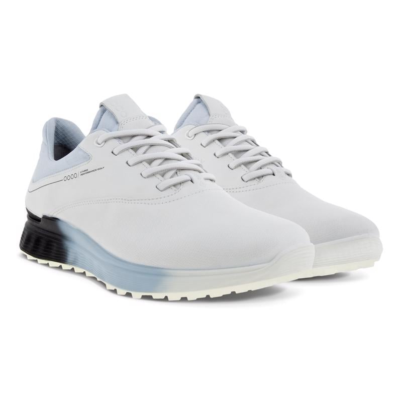 White ECCO W Golf S-Three Shoe GTX