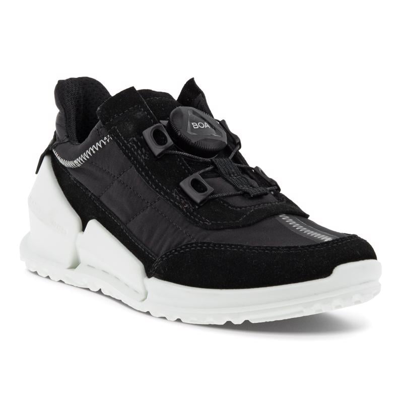BLACK ECCO BIOM K1 SHOE