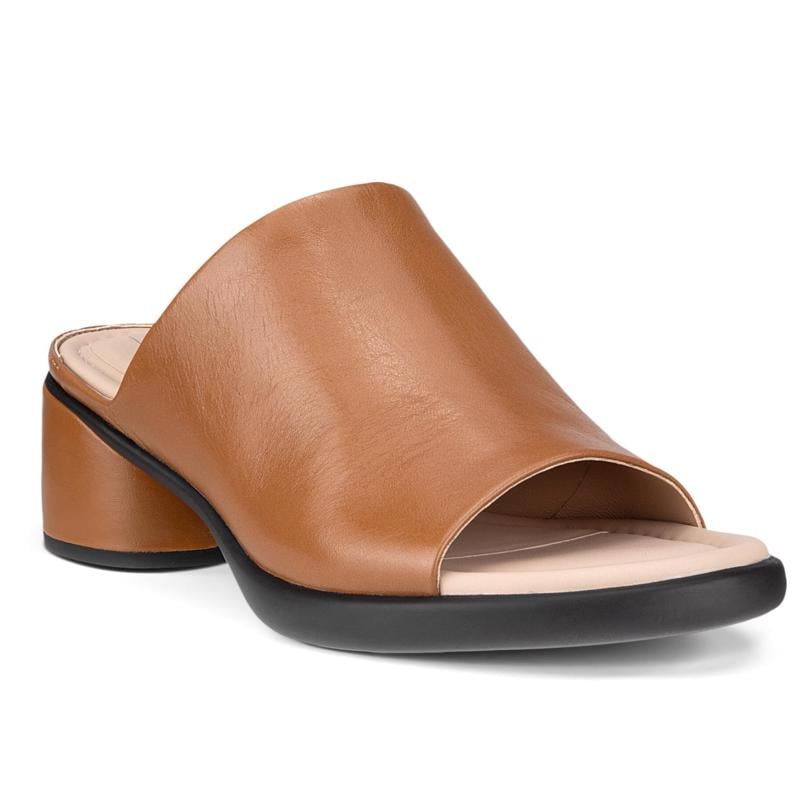 Brown Sculpted Sandal LX 35 Cashmere
