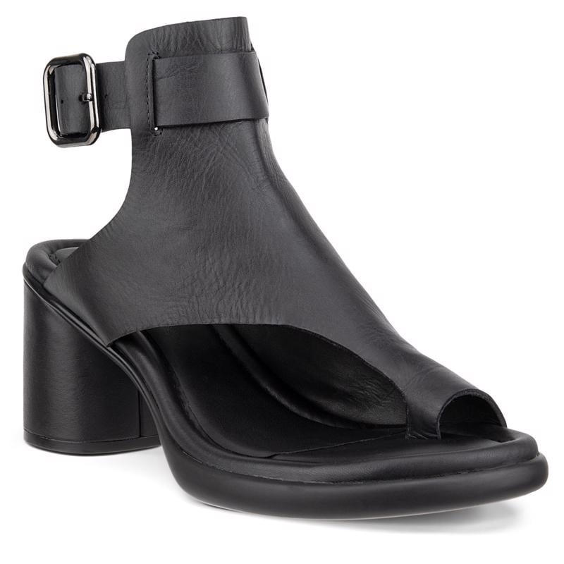 BLACK ECCO SCULPTED SANDAL 55 NRL AN
