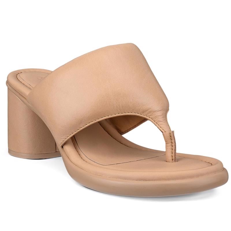 Beige ECCO SCULPTED SANDAL 55 NRL TH