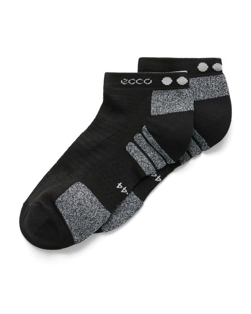 White ECCO Tour Lite no show sock