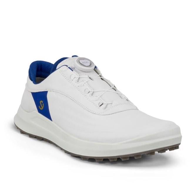 BLUE ECCO M Golf Core White