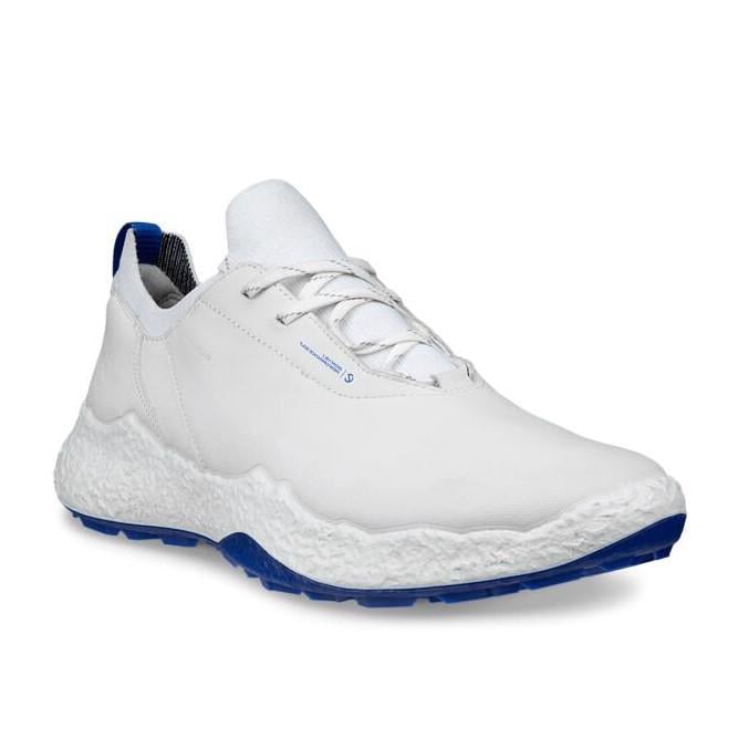 BLUE ECCO M Golf Biom H5 White