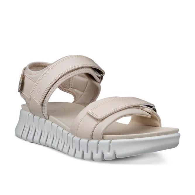 Beige ECCO Gruuv Sol W Limestone