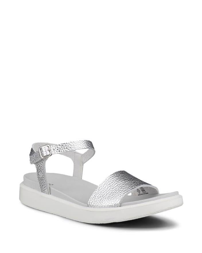 معدني ECCO Flowt W Pure Silver Metallic