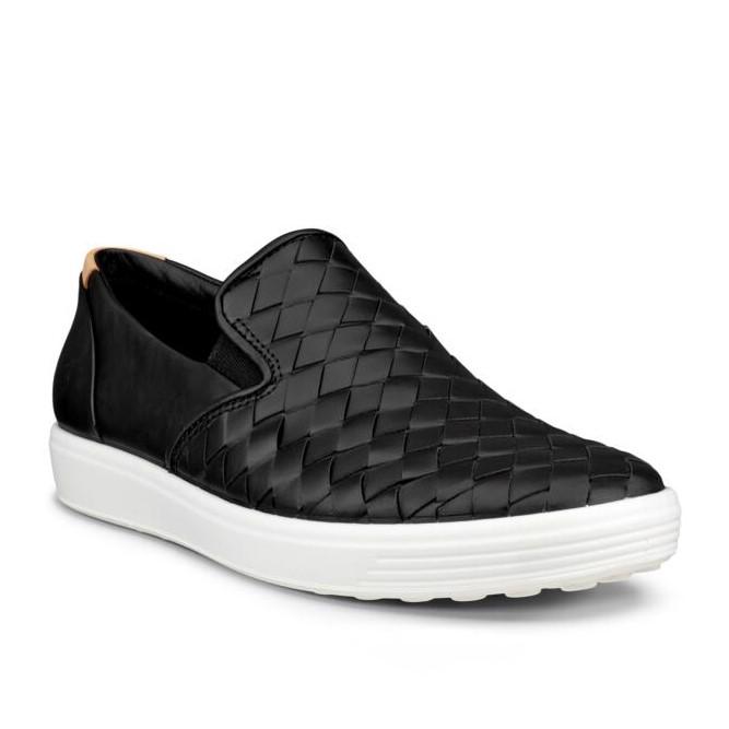 اسود ECCO Soft 7 W Black