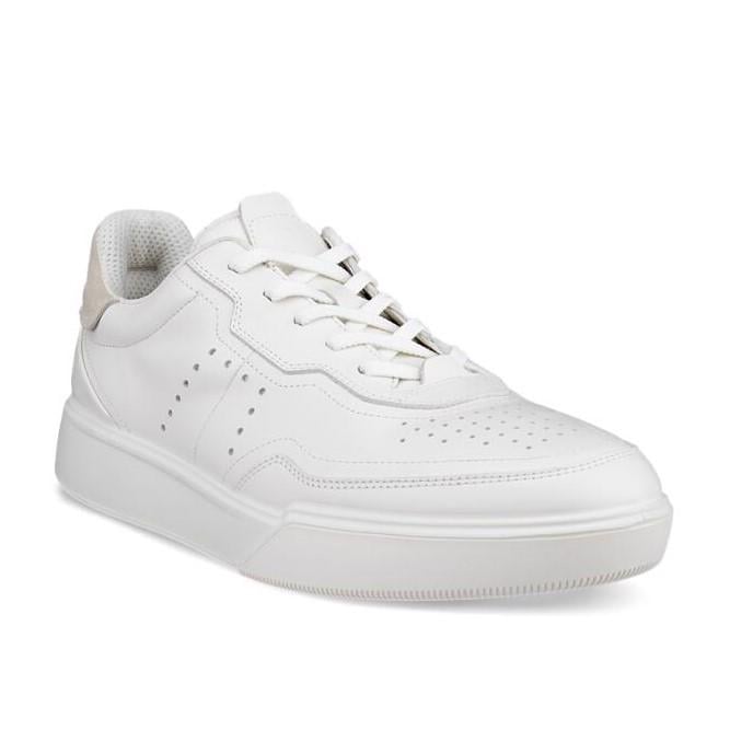 White ECCO Street Court M White
