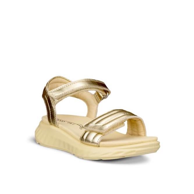 GOLD ECCO SP.1 Lite Sandal K Straw