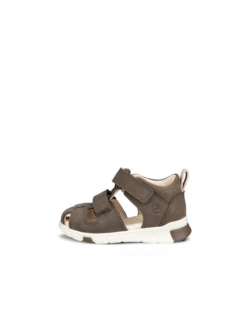 اخضر ECCO Mini Stride Sandal Tarmac