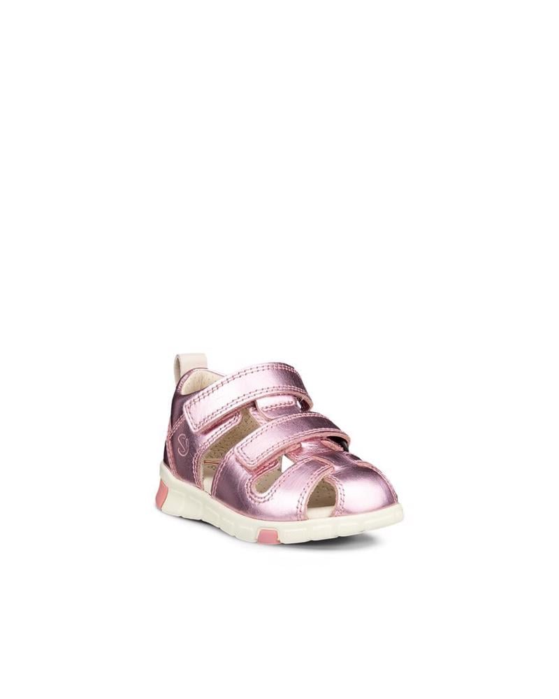 Pink ECCO Mini Stride Sandal Old Rose