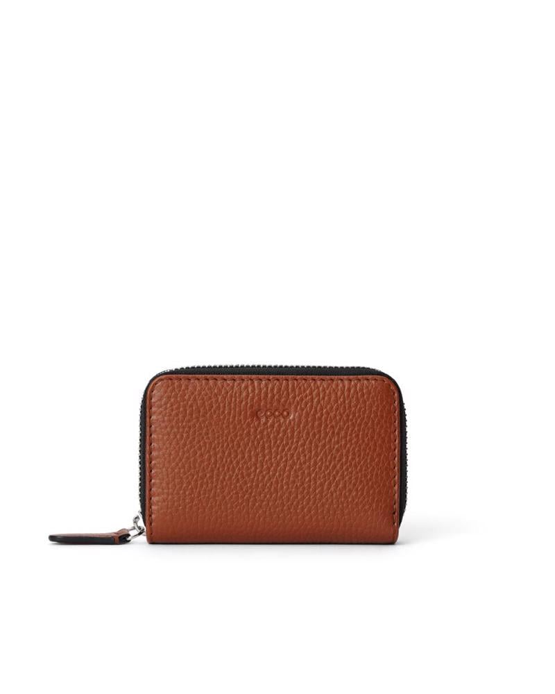 Brown ECCO Essential Zipped Purse