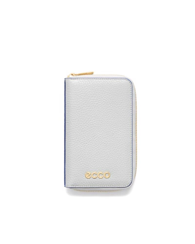 متعدد الألوان ECCO Wallet Zipped Soft Shine Leather