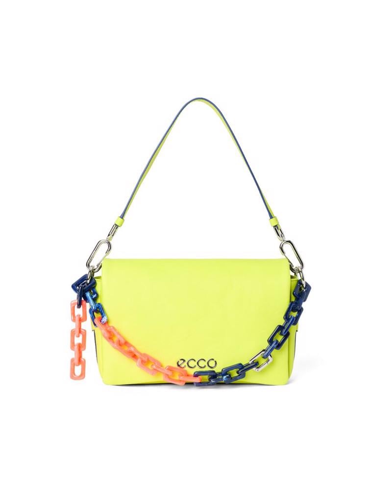 Multicolour ECCO Pinch Bag L Soft Chain Color Block